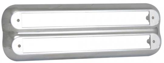 Double surface mounting bracket - chrome 