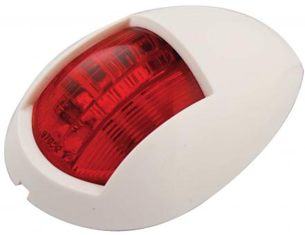 Marine navigational lamp - red - white 