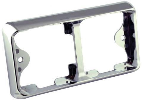 Replacement double bracket - chrome 