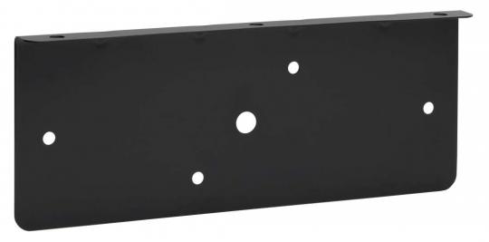 80 series - steel mounting bracket - black 