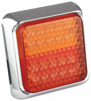 Square compact combination lamp 