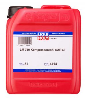 LM 750 Kompressorenöl SAE 40 