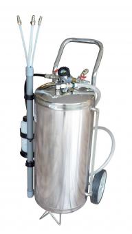 Benzinabsauggerät fahrbar 45L Tank* 