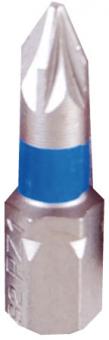 1/4&#34; markierter Bit L25 mm Pozidriv Nr 2 3er Pack 