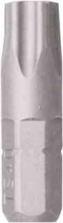 1/4&#34; Bit L25 mm 5-Stern TS30 mit Bohrung 