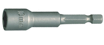 Stecknuss Bit L65 mm mit Dauermagnet 11 mm 