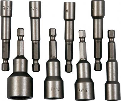 1/4&#34; Stecknuss Bit Satz 8tlg  metrisch 