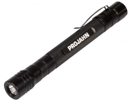 PROJAHN LED Hochleistungs-Stiftlampe PJ23 - 2AAA Mit Clip Standardbox  