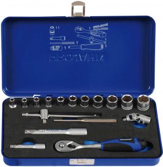 Xi-on 3/8&#34; Steckschluessel Satz 17tlg 