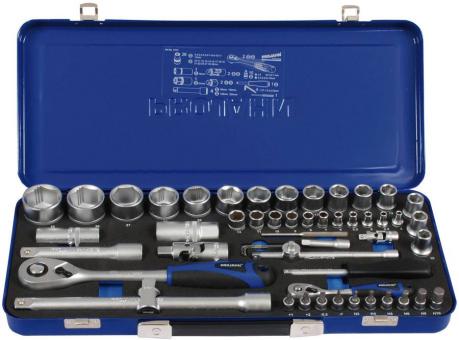 Xi-on 1/4&#34; + 1/2&#34; Steckschluessel Satz 54tlg 