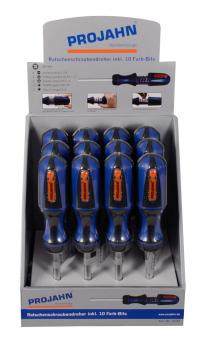 Display 12 x Ratschenschraubendreher 4192 