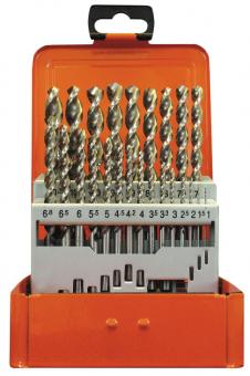 Bohrerkassette HSS-Co Typ UF-L 24tlg 1-10,5/0,5 mm 