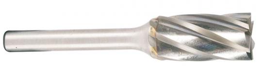 Hartmetallfr&#228;ser, Form B Zylinder mit Stirnverzahnung d1 6.0 mm, Schaftdurchmesser 6.0 mm Schnellfr&#228;sschliff f&#252;r Aluminium 