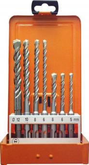 Hammerbohrer 4 PLUS Kassette 7tlg 5-12 mm 