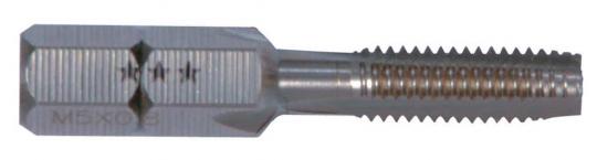 Einschnitt Gewindebohrer HSS 1/4&#34; 6-kant Aufnahme M 10 