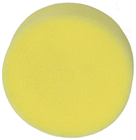 Polierschwamm 90mm Klettverschluss gelb 
