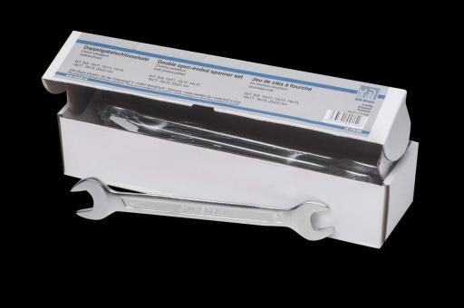 Gabelschlüsselsatz 8 tlg., 6 - 22 mm  