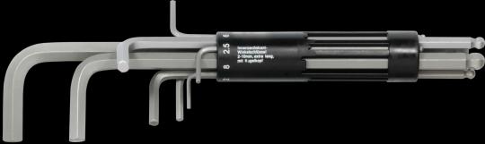 Winkelschlüsselsatz  Innensechskant  Kugelkopf 2-10 mm  