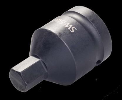 Impact-Biteinsatz,  Innensechskant Profil 14mm 3/4" Antrieb 