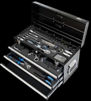 Industrie Werkzeug- koffer mit 3 bestückten Schubladen 