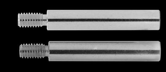 Ersatzstifte  8 mm rund 1 Paar 