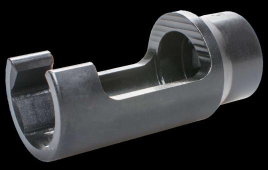 Steckschlüsseleinsatz,  offen 1/2", SW 25 (PSA, Siemens, Ford, Toyota) 