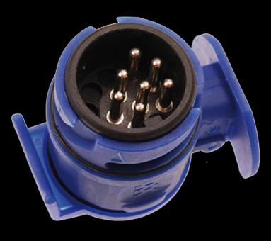 Adapter für  Anhängerstecker 13- auf 7-polig / 12V 