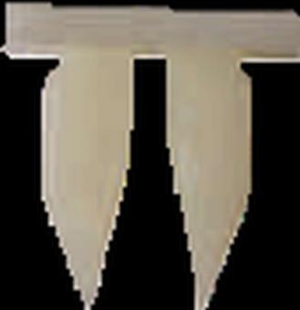 Mitsubishi  Vierkantmutterclip,  10 Stk. 