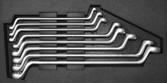 Doppelringschlüssel 6 - 22 mm, 8 teilig 