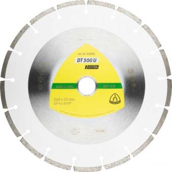 DT 300 U Diamanttrennscheiben 300 x 2,8 x 20 mm 17 Segmente 50,1 x 2,8 x 7 mm Standardverzahnung 