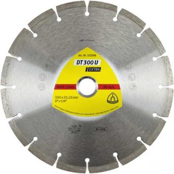 DT 300 U Diamanttrennscheiben 125 x 1,6 x 22,23 mm 9 Segmente 36,4 x 1,6 x 7 mm Standardverzahnung 