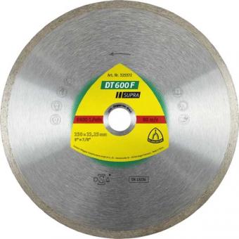 DT 600 F Diamanttrennscheiben 230 x 1,9 x 22,23 mm 1,9 x 7 mm geschlossener Rand 
