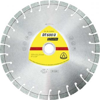 DT 600 U Diamanttrennscheiben 100 x 2,4 x 16 mm 11 Segmente 20 x 2,4 x 9 mm Kurzverzahnung 