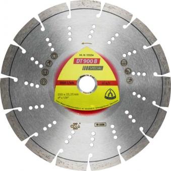 DT 900 B Diamanttrennscheiben 180 x 2,6 x 22,23 mm 11 Segmente 42 x 2,6 x 12 mm Standardverzahnung 