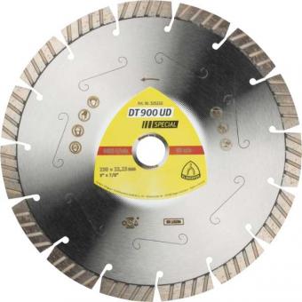 DT 900 UD Diamanttrennscheiben 230 x 2,6 x 22,23 mm 15 Segmente 42 x 2,6 x 12 mm Standard Turbo 
