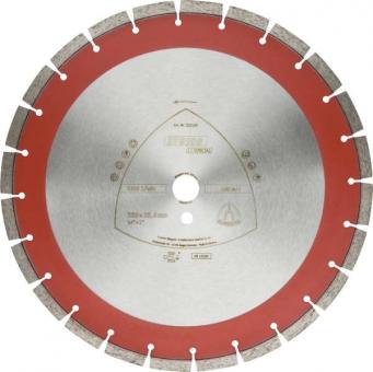 DT 910 B Diamanttrennscheiben 400 x 3,4 x 25,4 mm 28 Segmente 40 x 3,4 x 11 mm Engverzahnt 