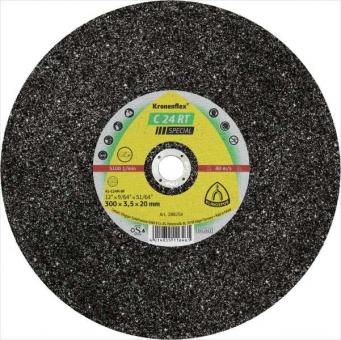 C 24 RT Großtrennscheiben 300 x 3,5 x 20 mm gerade 