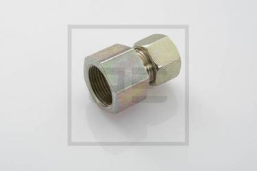 Rohrverschraubung gerade Aufschraub 