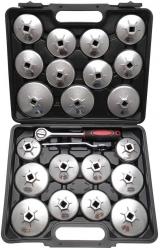 Ölfilterkappen-Satz aus Aluminium-Druckguss, 23-tlg.  