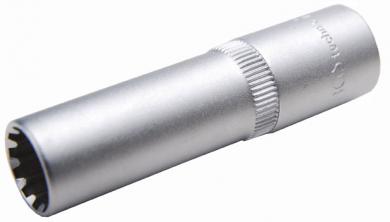 Steckschlüssel-Einsatz, Gear Lock, 10 (3/8), tief, 15 mm 