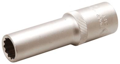 Steckschlüssel-Einsatz, tief, 12-Kant, 12,5 (1/2), 12 mm 