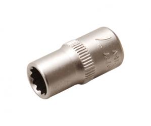 Steckschlüssel-Einsatz, 6,3 (1/4), 12-Kant, 7 mm 