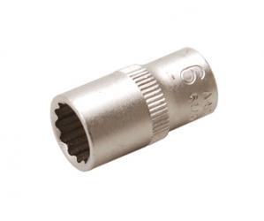 Steckschlüssel-Einsatz, 6,3 (1/4), 12-Kant, 9 mm 