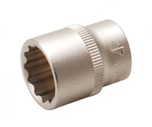Steckschlüssel-Einsatz, 6,3 (1/4), 12-Kant, 14 mm 