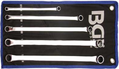 Doppel-Ringschlüssel-Satz, 8 - 19 mm, extra lang 