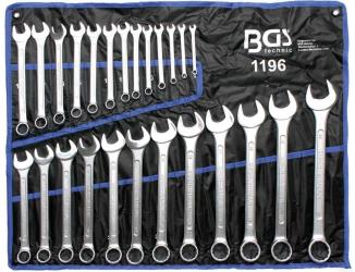 Maul-Ringschlüssel-Satz, DIN 3113A, 6-32 mm, 25-tlg. 