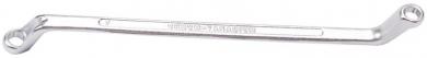 Doppel-Ringschlüssel, gekröpft, 6x7 mm 