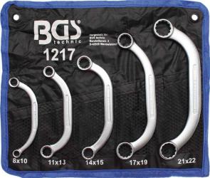 Starter- und Blockschlüssel Satz, 8x10-21x22 mm, 5-tlg. 