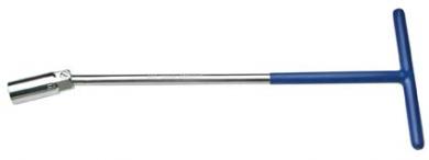 Zündkerzenschlüssel mit Kugelgelenk, 375 mm lang, 16 mm 