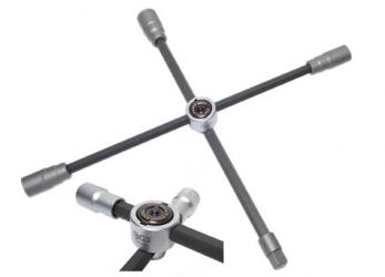 PKW Radkreuz,  4-Kant, faltbar, 17x19x21x12,5(1/2) 